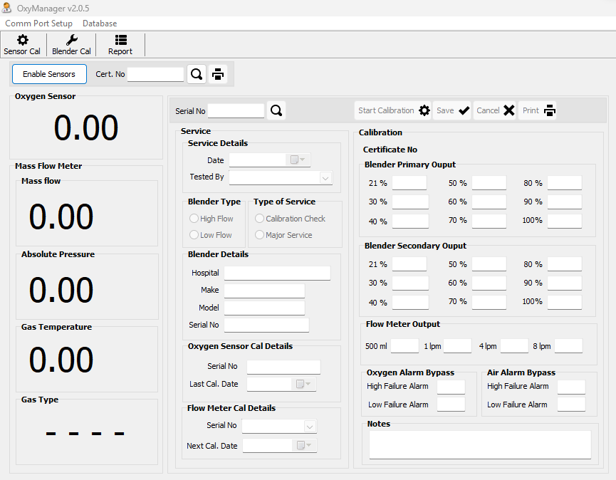 OxyManager screenshot